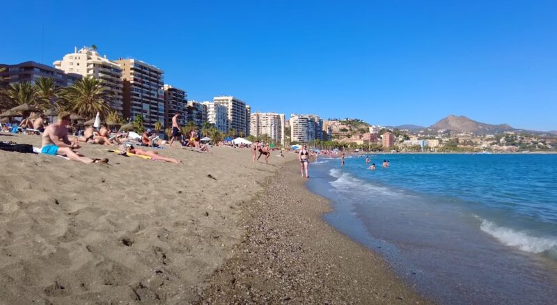 Málaga beaches 2024